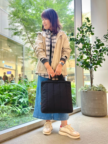 秋の重ね着お出かけコーデ