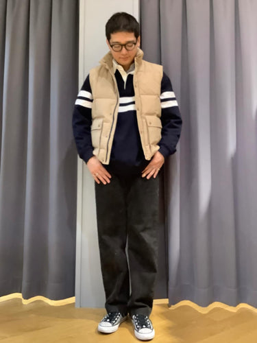 BLIZARRD MASTER VESTを使ったコーディネート🟡🔵