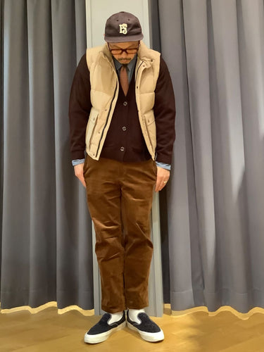 VOYAGER FLEX CORDUROY5PKTを使ったコーディネート🟤