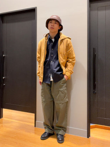 春物を使用したコーディネート