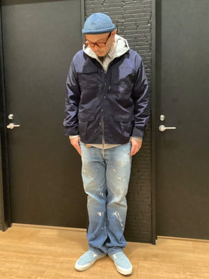 EBTEK-MULTIPOCKET-SHIRTを使ったコーディネート🔵⚪️🔵 サムネイル