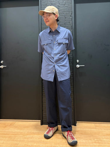 GUIDE-SHIRT-SSを使ったコーディネート🔵