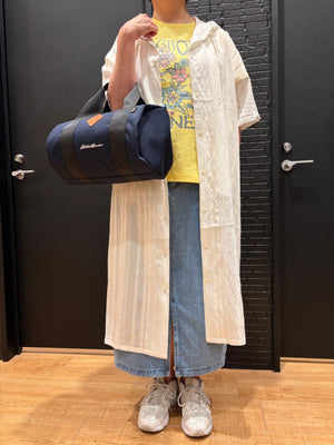 RELAXED-HOODED-DRESSコーディネート⚪️🔵🟡 サムネイル