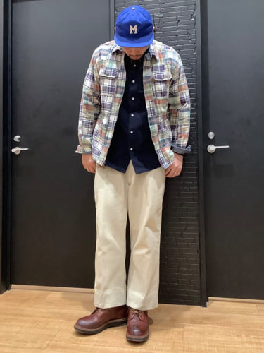 SEERSUCKER-SHIRTコーディネート🇺🇸