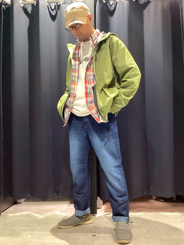 クラウドキャップJKTを使用した春コーデ☘️