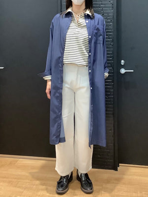 VERSATILE-LS-SHIRTS-DRESSを使ったコーディネート🔵 サムネイル