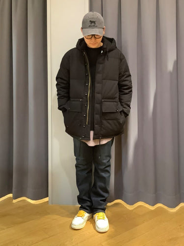 KARAKORAMを使ったコーディネート⚫️🔵🟡