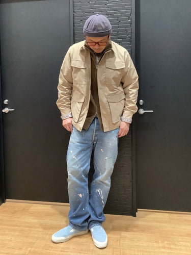 ADVENTUREｰJACKETを使ったコーディネート🟡🟤🔵