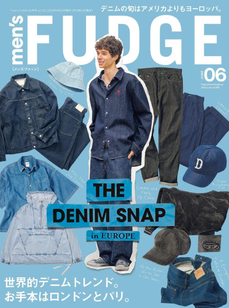 men's FUDGE 6月号