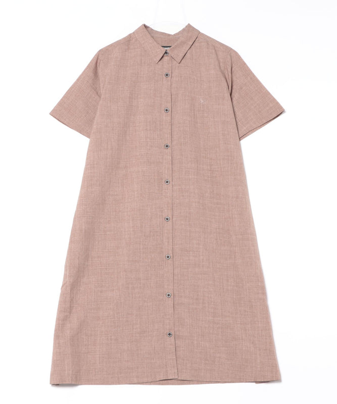 フラウリー シャツワンピース/FLOWRY SHIRT DRESS