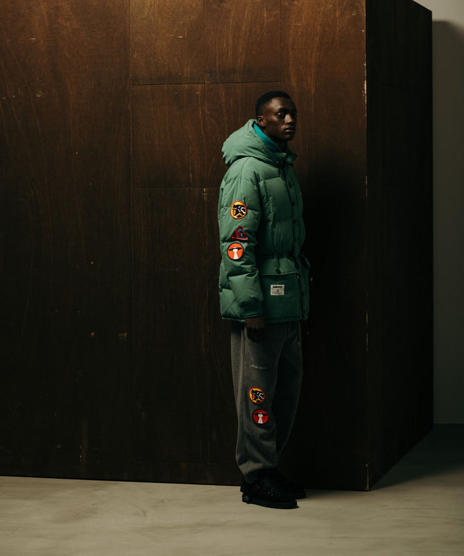 《12月6日(土) 12:00発売》BILLIONAIRE BOYS CLUB×Eddie Bauer ヴィンテージ ダウンジャケット/VINTAGE DOWN JACKET