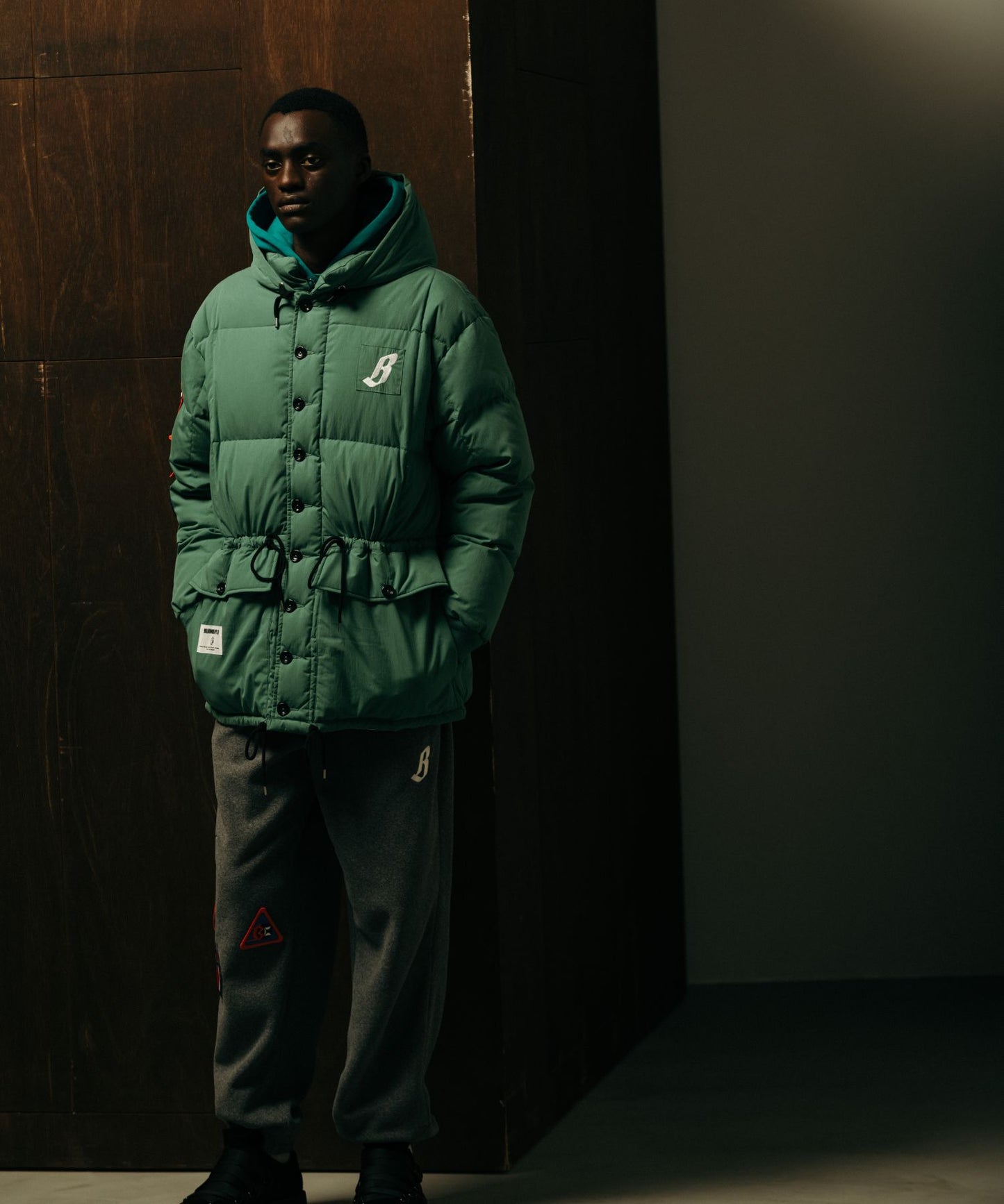 《12月6日(土) 12:00発売》BILLIONAIRE BOYS CLUB×Eddie Bauer ヴィンテージ ダウンジャケット/VINTAGE DOWN JACKET