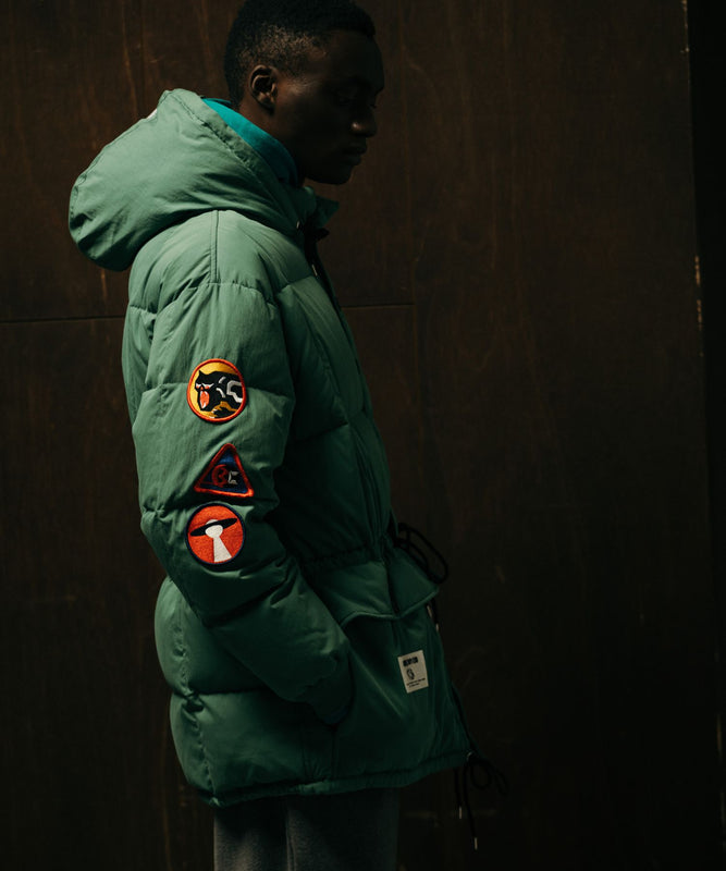 《12月6日(土) 12:00発売》BILLIONAIRE BOYS CLUB×Eddie Bauer ヴィンテージ ダウンジャケット/VINTAGE DOWN JACKET