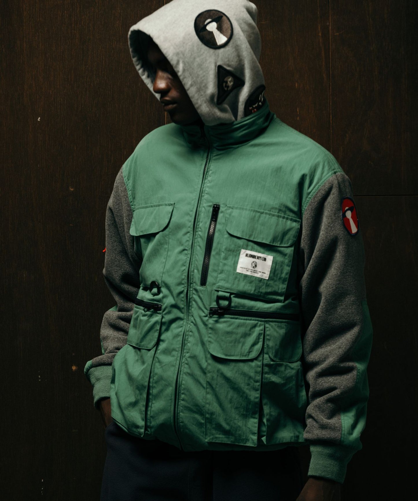 《12月6日(土) 12:00発売》BILLIONAIRE BOYS CLUB×Eddie Bauer ポーラテック フリース ハンティングジャケット/POLARTEC FLEECE HUNTING JACKET