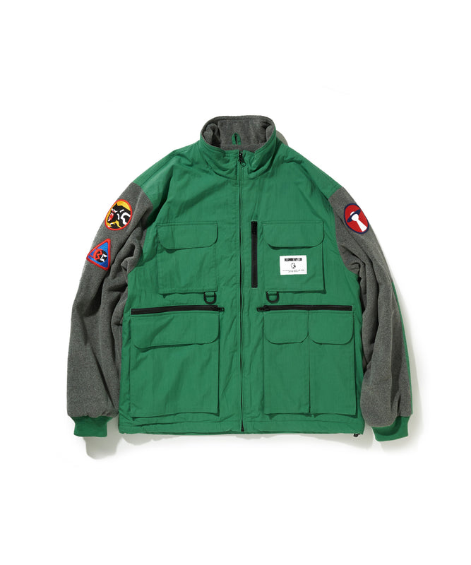 《12月6日(土) 12:00発売》BILLIONAIRE BOYS CLUB×Eddie Bauer ポーラテック フリース ハンティングジャケット/POLARTEC FLEECE HUNTING JACKET