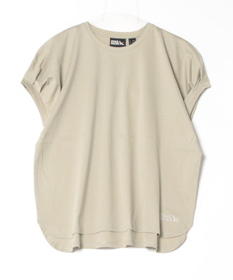 タックスリーブ ノースリーブ ボックスTシャツ/TUCK SLEEVE SL BOX TEE