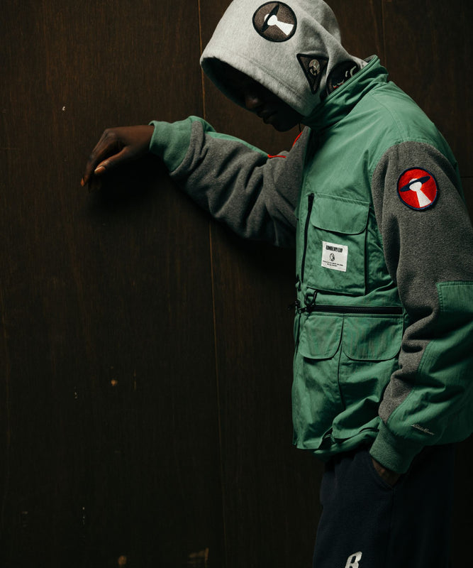 《12月6日(土) 12:00発売》BILLIONAIRE BOYS CLUB×Eddie Bauer コットンフーディ/COTTON HOODIE