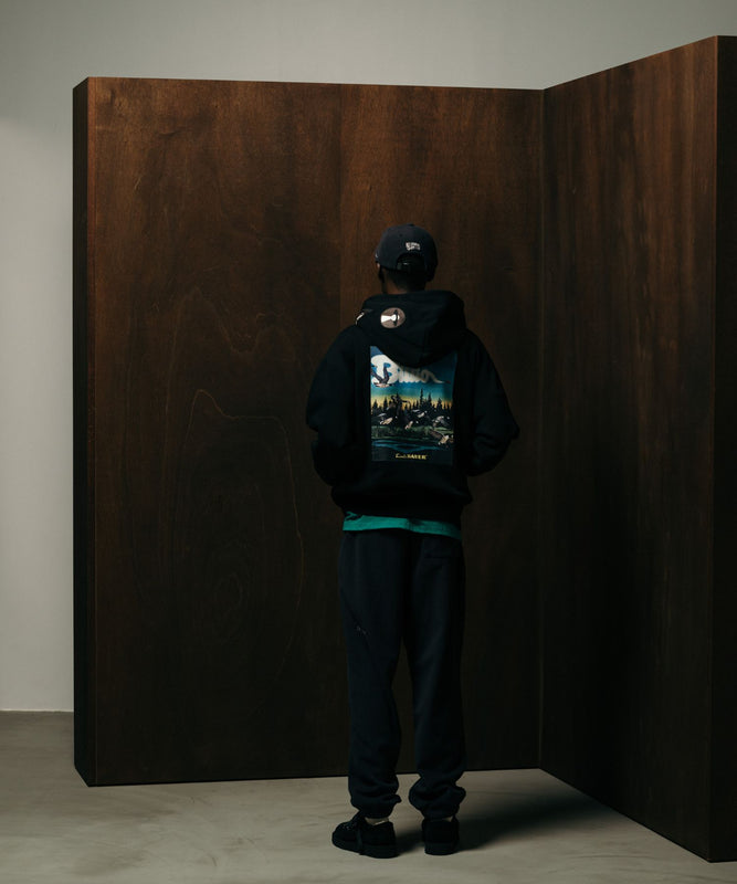 《12月6日(土) 12:00発売》BILLIONAIRE BOYS CLUB×Eddie Bauer コットンフーディ/COTTON HOODIE