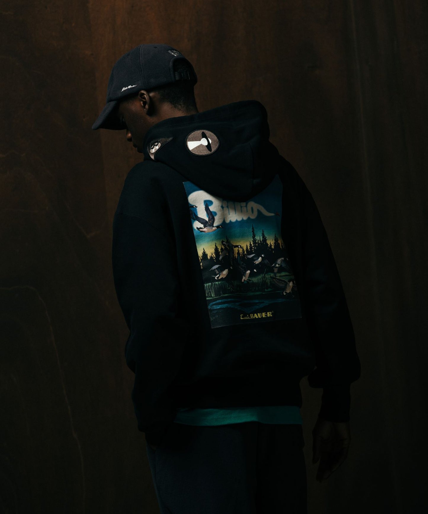 《12月6日(土) 12:00発売》BILLIONAIRE BOYS CLUB×Eddie Bauer コットンフーディ/COTTON HOODIE