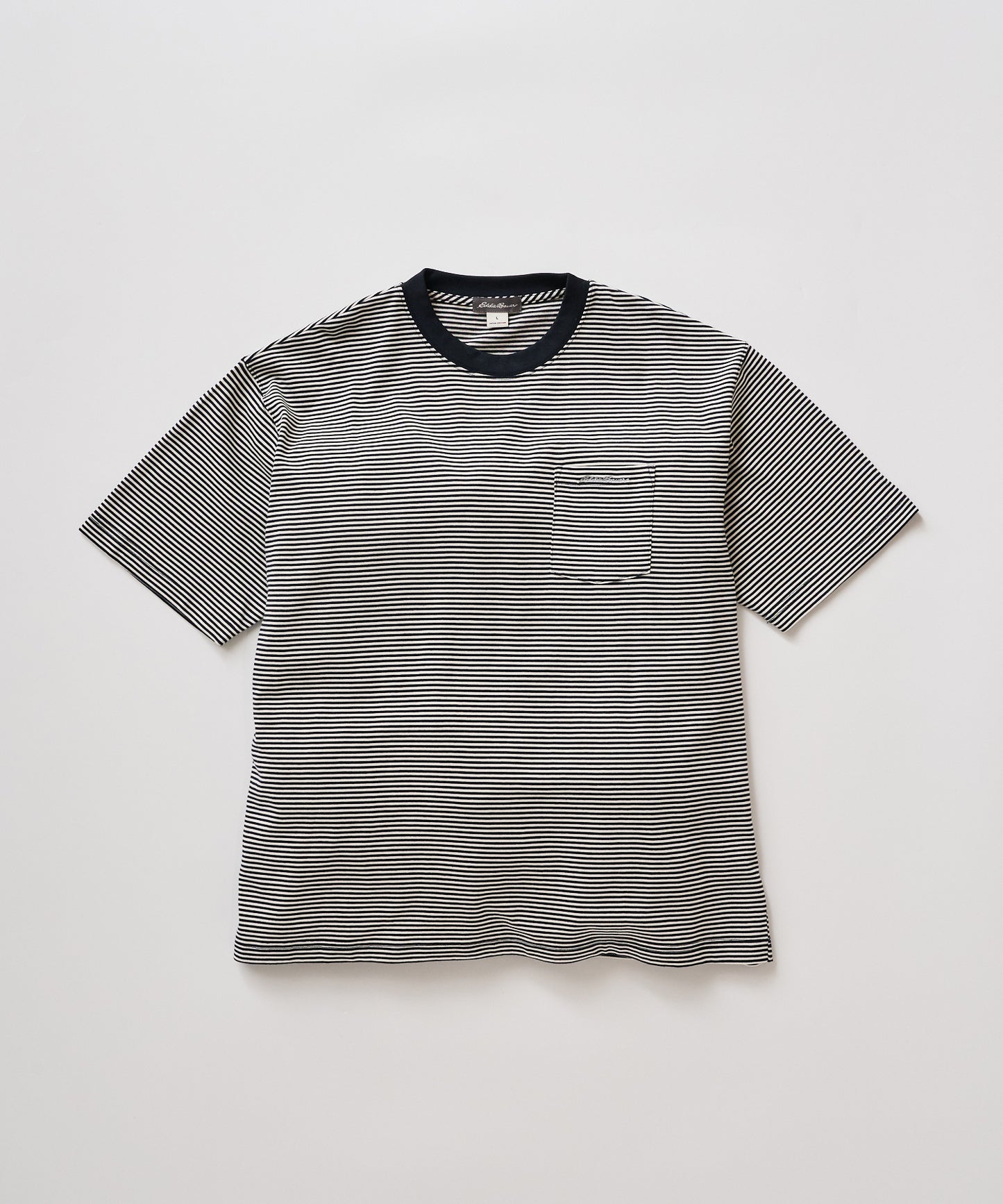 ナロー ボーダー 半袖ポケットTシャツ/NARROW BORDER SS PKT TEE