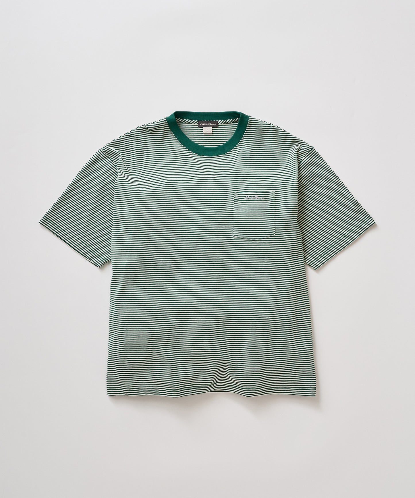 ナロー ボーダー 半袖ポケットTシャツ/NARROW BORDER SS PKT TEE