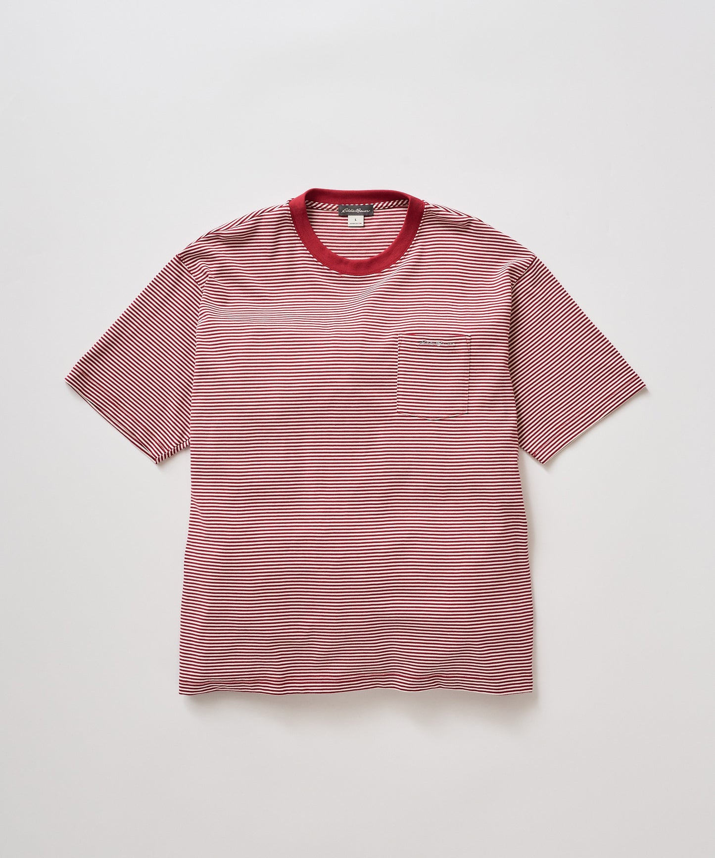 ナロー ボーダー 半袖ポケットTシャツ/NARROW BORDER SS PKT TEE