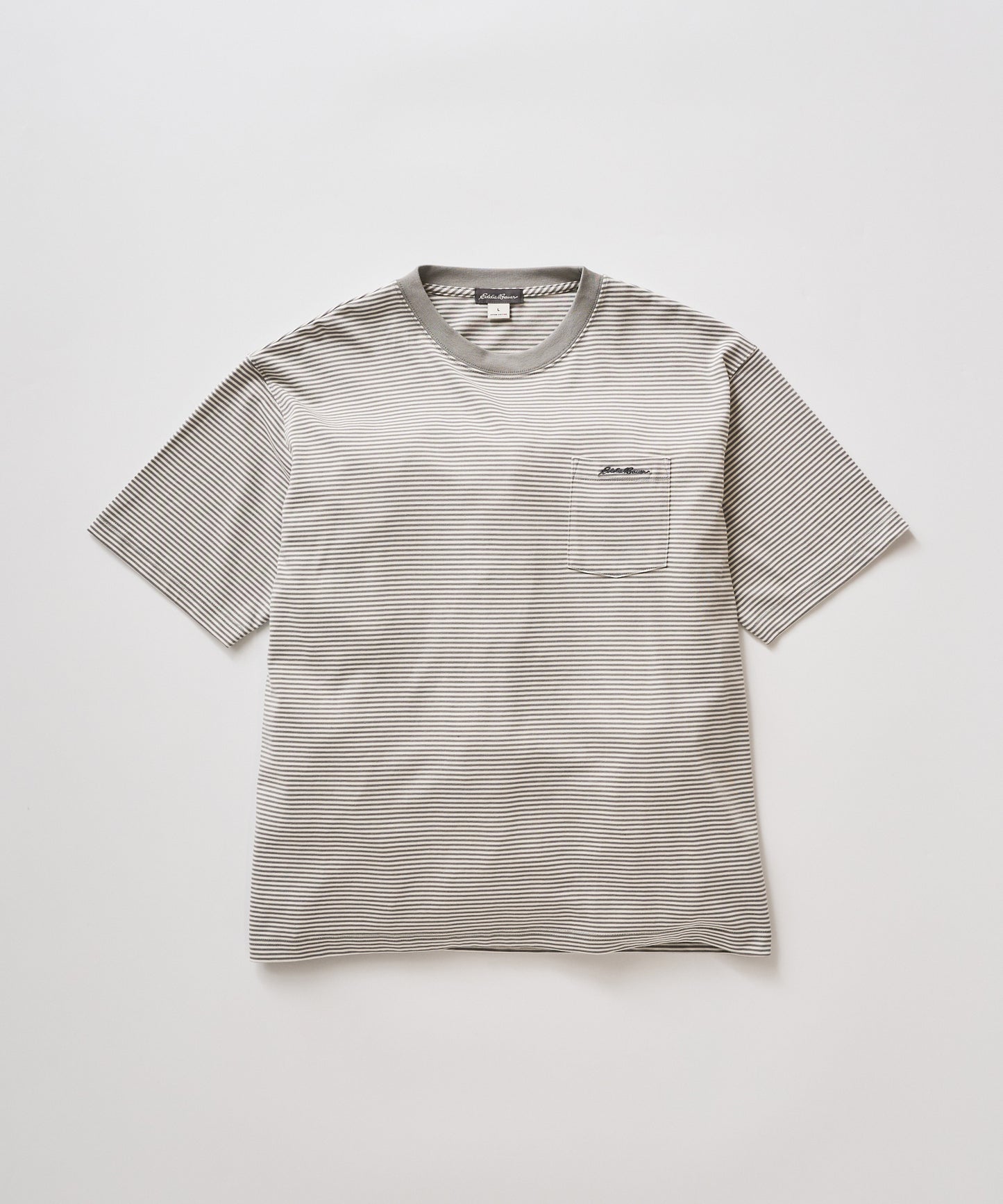 ナロー ボーダー 半袖ポケットTシャツ/NARROW BORDER SS PKT TEE
