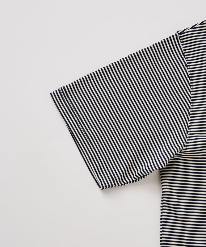 ナロー ボーダー 半袖ポケットTシャツ/NARROW BORDER SS PKT TEE