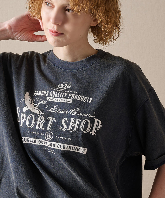 バードプリント 半袖Tシャツ/BIRD PRINT SS TEE