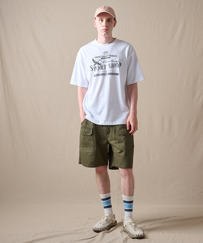バードプリント 半袖Tシャツ/BIRD PRINT SS TEE