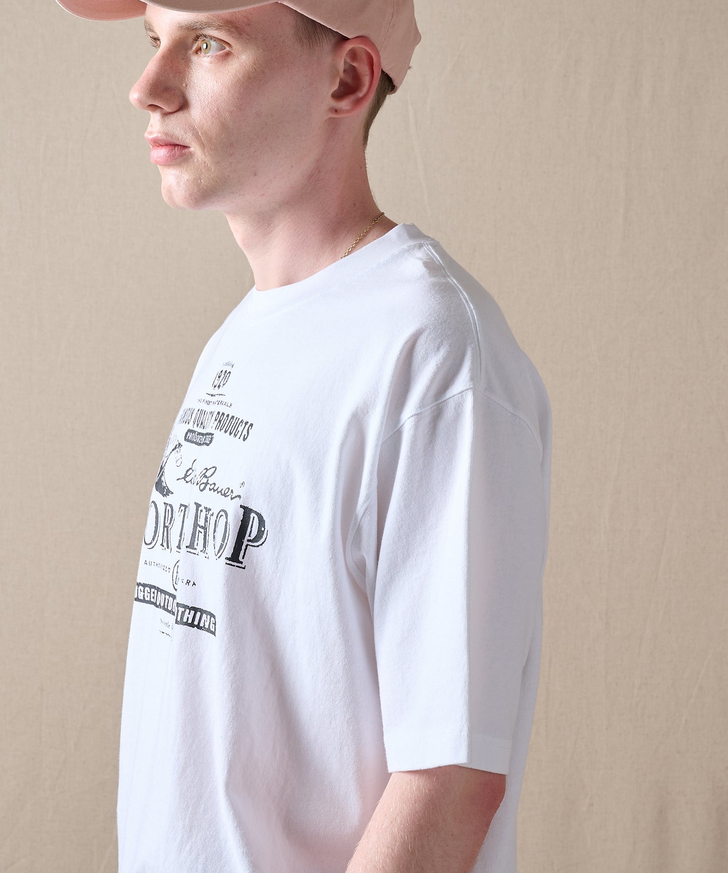 バードプリント 半袖Tシャツ/BIRD PRINT SS TEE