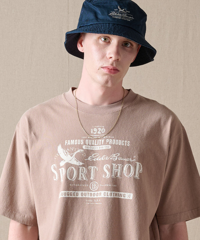バードプリント 半袖Tシャツ/BIRD PRINT SS TEE