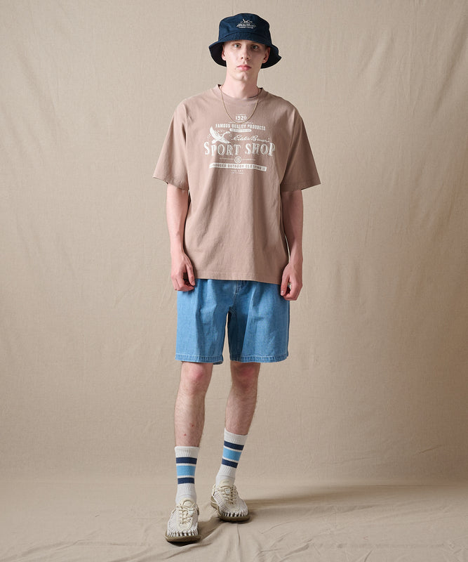 バードプリント 半袖Tシャツ/BIRD PRINT SS TEE