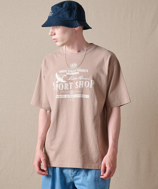 バードプリント 半袖Tシャツ/BIRD PRINT SS TEE