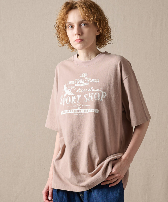 バードプリント 半袖Tシャツ/BIRD PRINT SS TEE