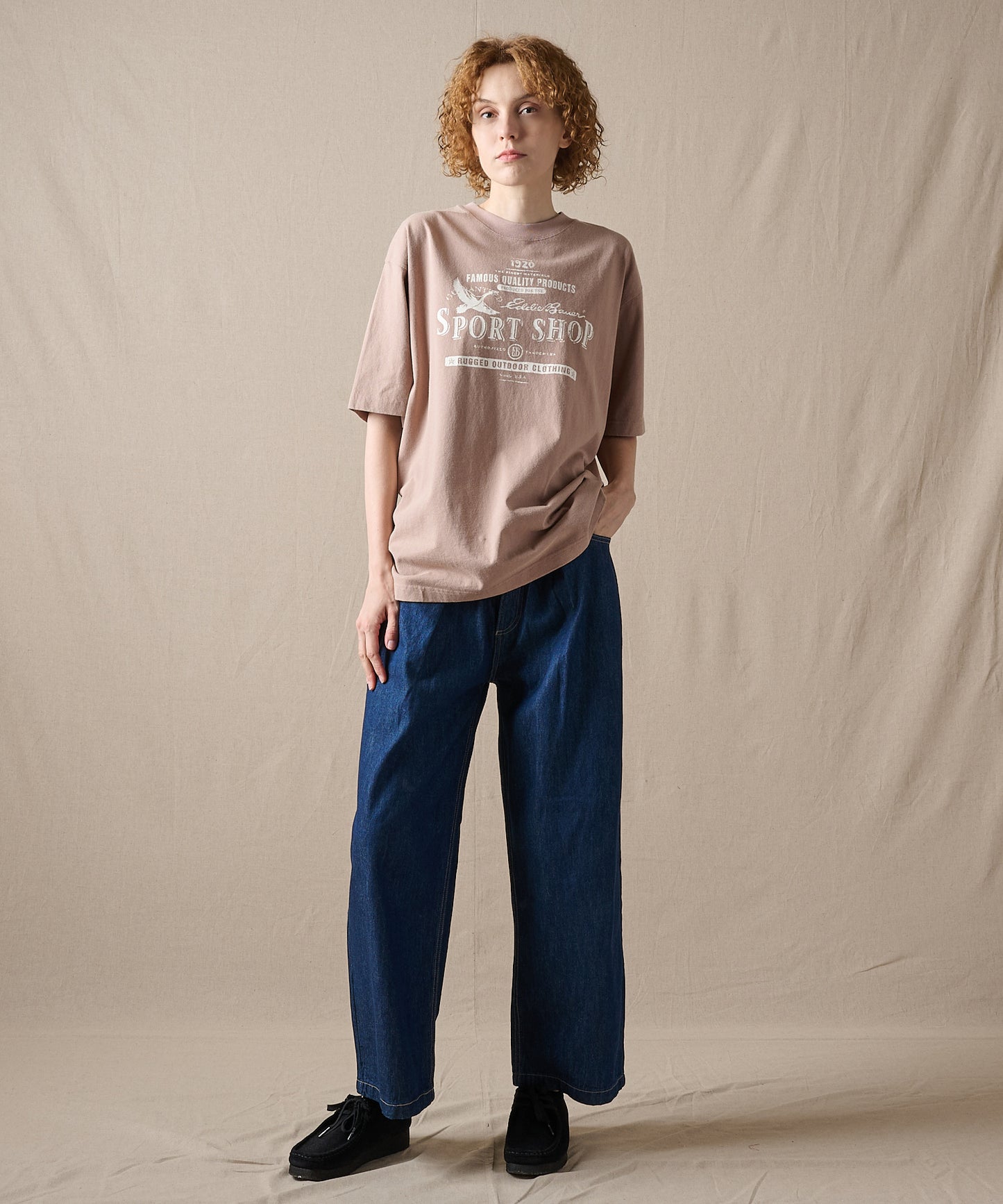 バードプリント 半袖Tシャツ/BIRD PRINT SS TEE