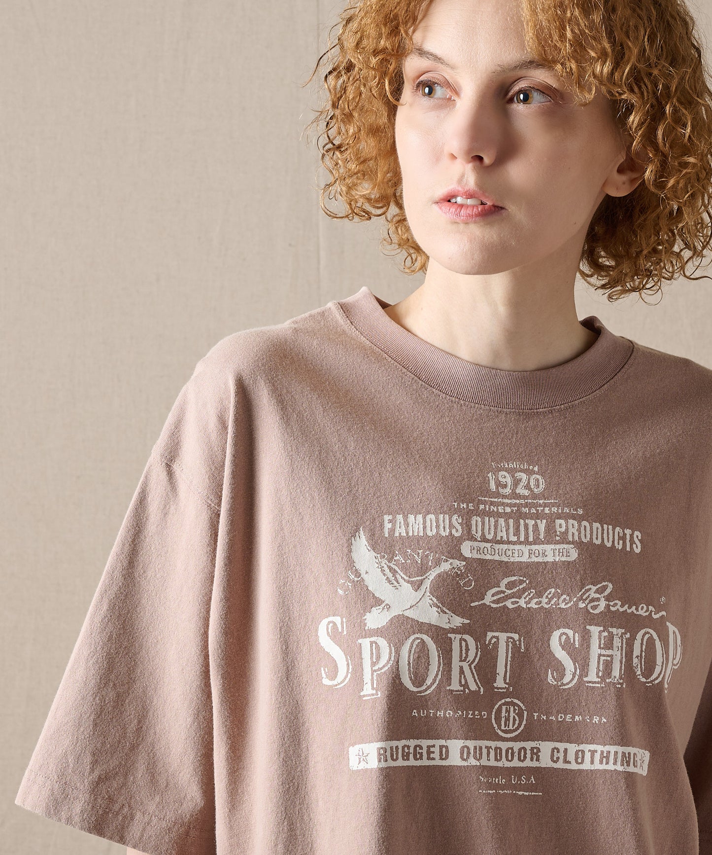 バードプリント 半袖Tシャツ/BIRD PRINT SS TEE