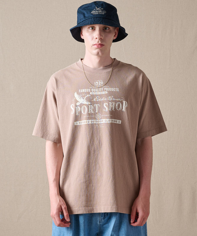 バードプリント 半袖Tシャツ/BIRD PRINT SS TEE