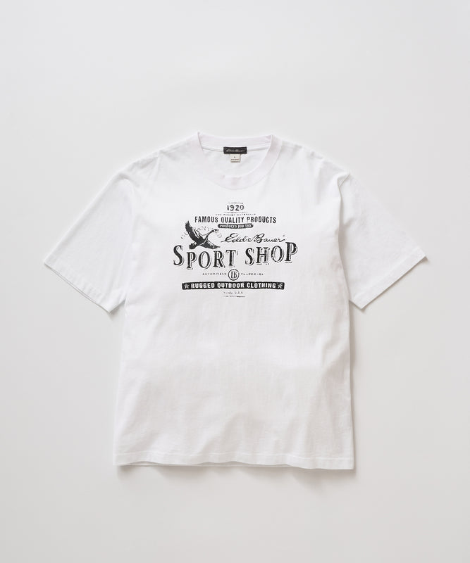 バードプリント 半袖Tシャツ/BIRD PRINT SS TEE