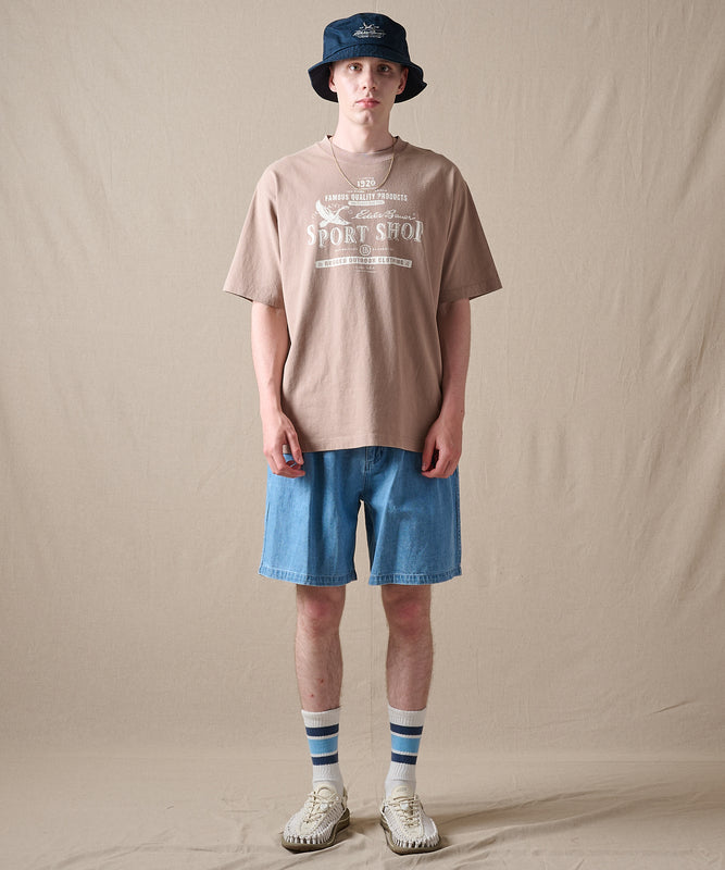 バードプリント 半袖Tシャツ/BIRD PRINT SS TEE
