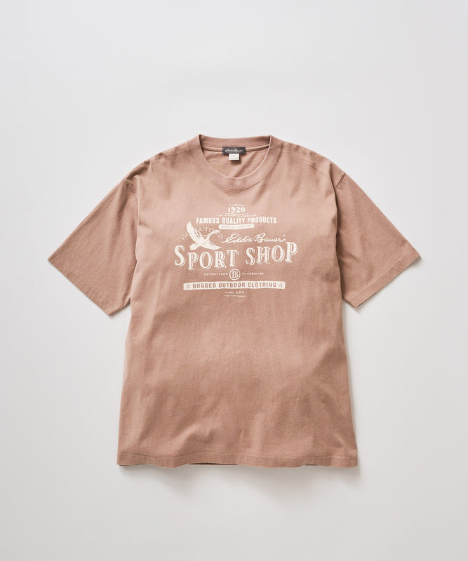 バードプリント 半袖Tシャツ/BIRD PRINT SS TEE