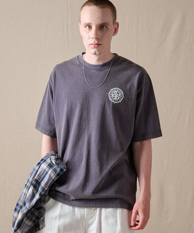 コンパスプリント 半袖Tシャツ/COMPASS PRINT SS TEE