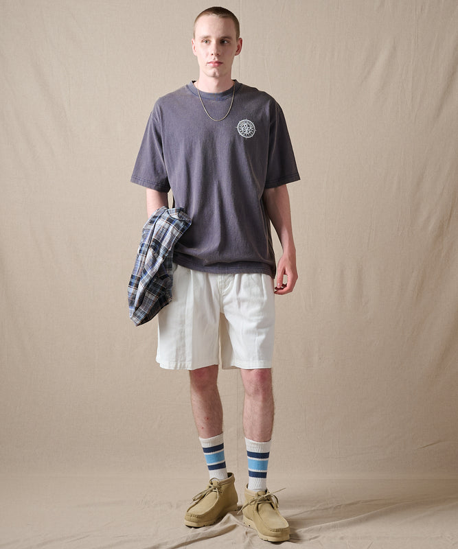 コンパスプリント 半袖Tシャツ/COMPASS PRINT SS TEE