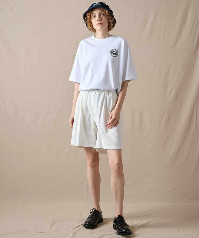 コンパスプリント 半袖Tシャツ/COMPASS PRINT SS TEE