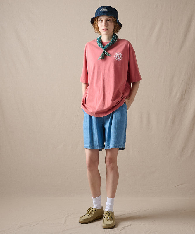コンパスプリント 半袖Tシャツ/COMPASS PRINT SS TEE