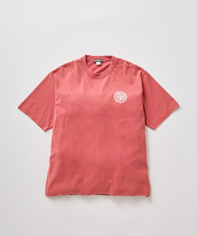 コンパスプリント 半袖Tシャツ