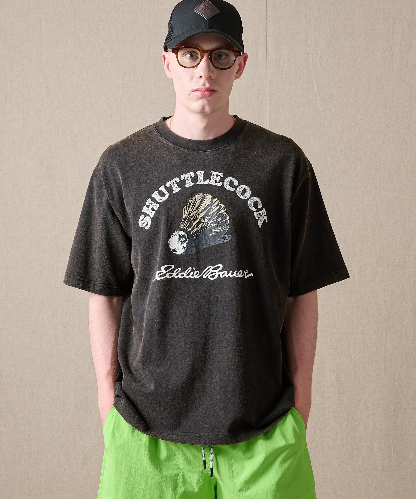 シャトルプリント 半袖Tシャツ/SHUTTLE PRINT SS TEE
