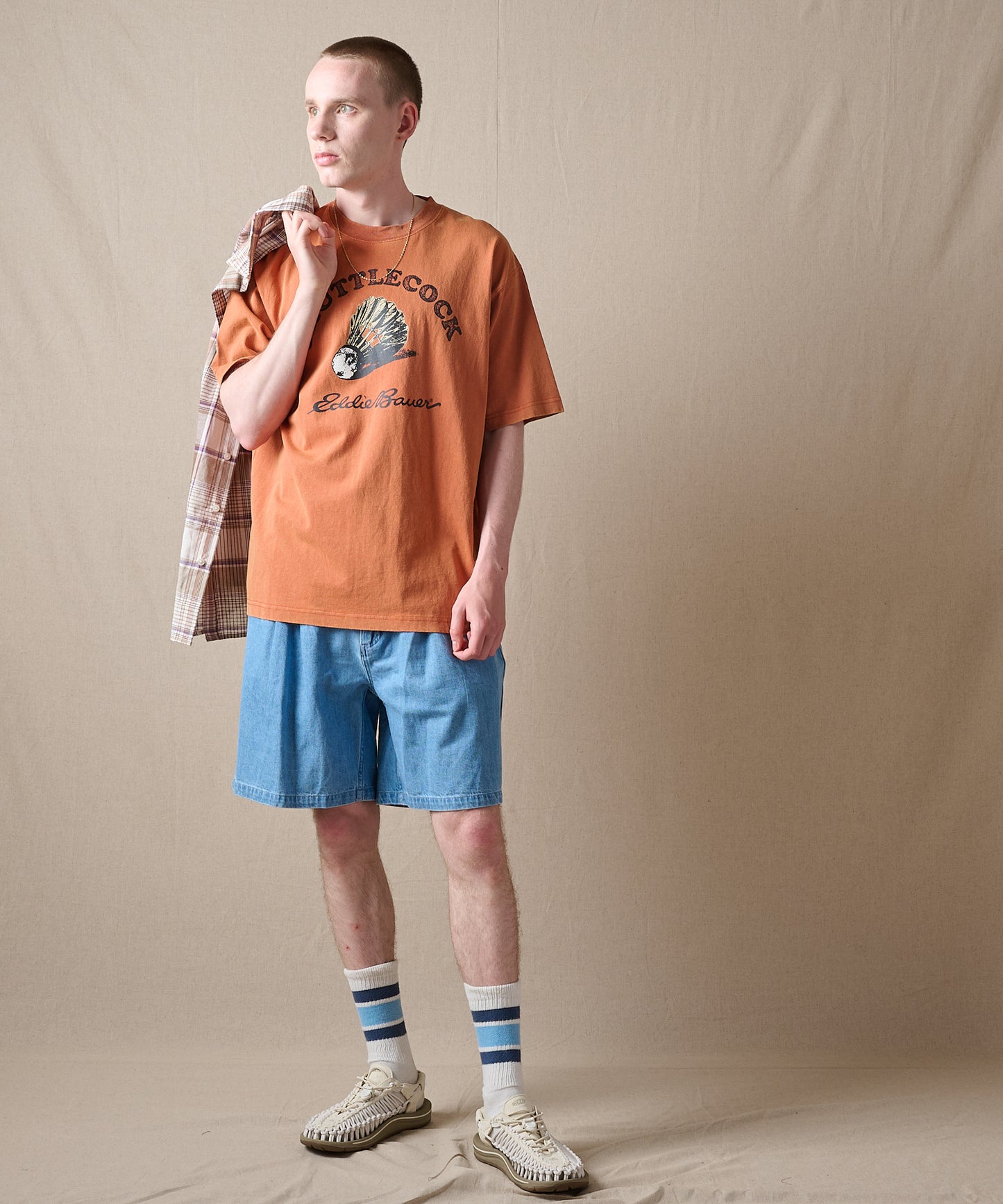 シャトルプリント 半袖Tシャツ/SHUTTLE PRINT SS TEE