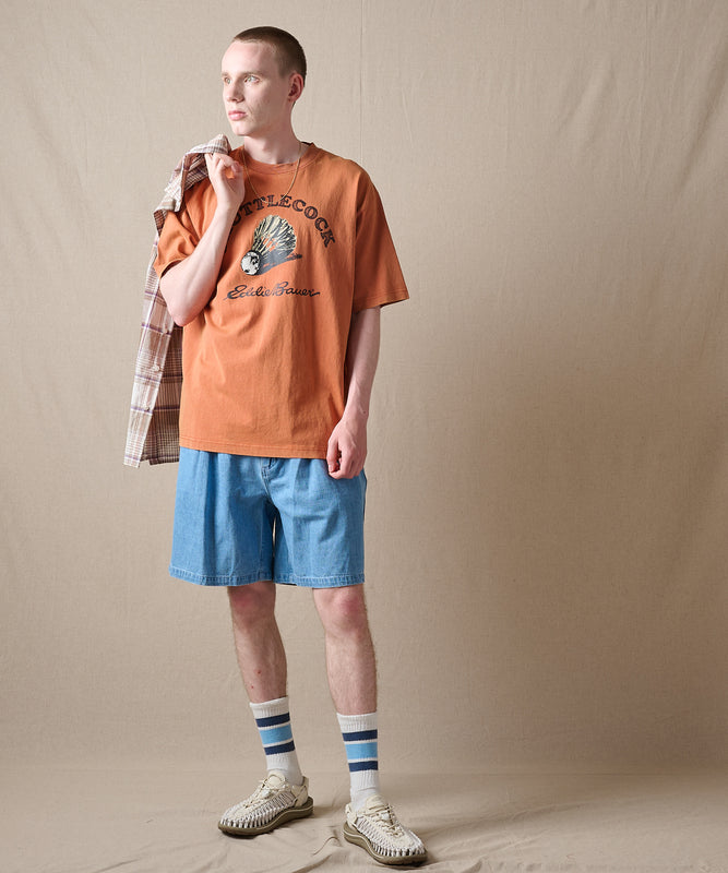 シャトルプリント 半袖Tシャツ/SHUTTLE PRINT SS TEE