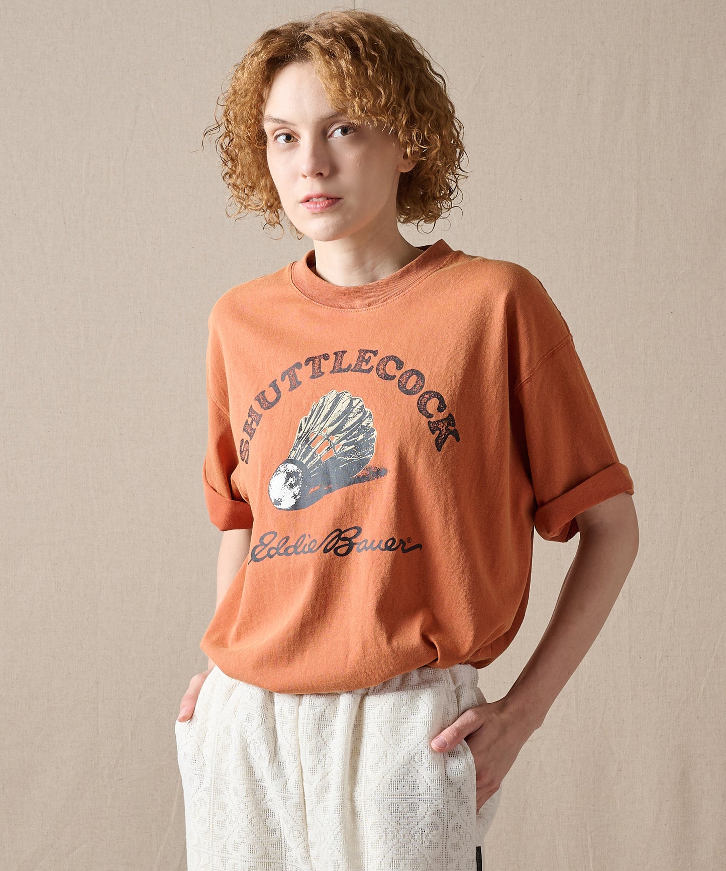 シャトルプリント 半袖Tシャツ/SHUTTLE PRINT SS TEE